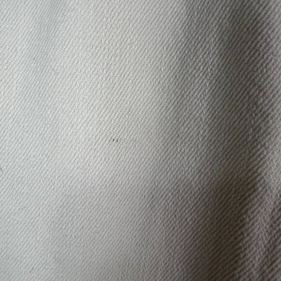 Love,‎ Bonito Aurelie High Rise Straight Crop Jeans Size 24 Ivory Cream Raw Hem - Picture 4 of 13